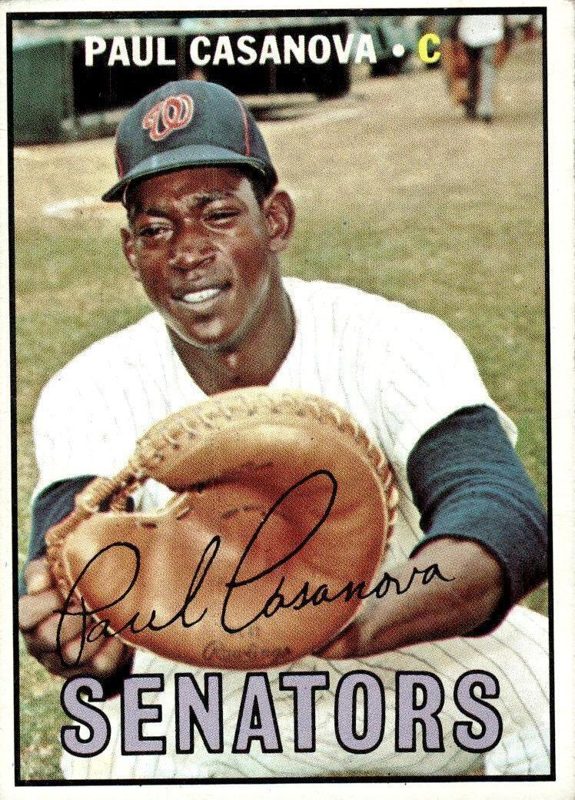 Paul Casanova, 1967 Topps Baseball