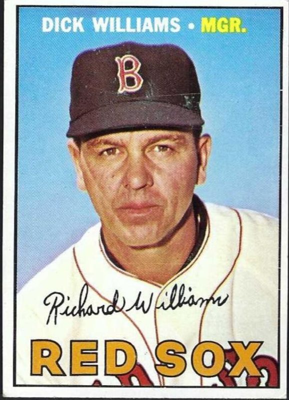 Dick Williams, 1967 Topps Baseball