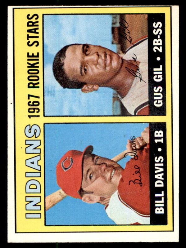 Indians Rookies, 1967 Topps Baseball