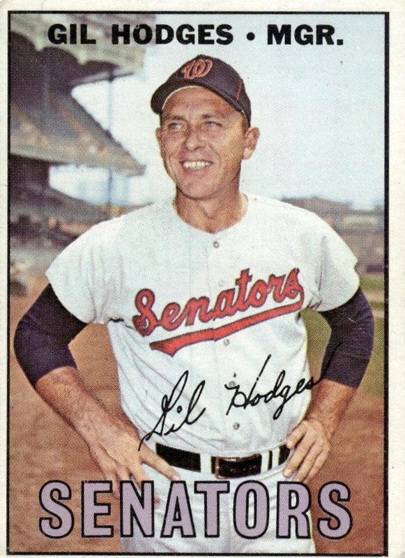 Gil Hodges, 1967 Topps Baseball