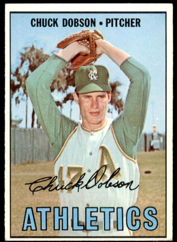 Chuck Dobson, 1967 Topps Baseball