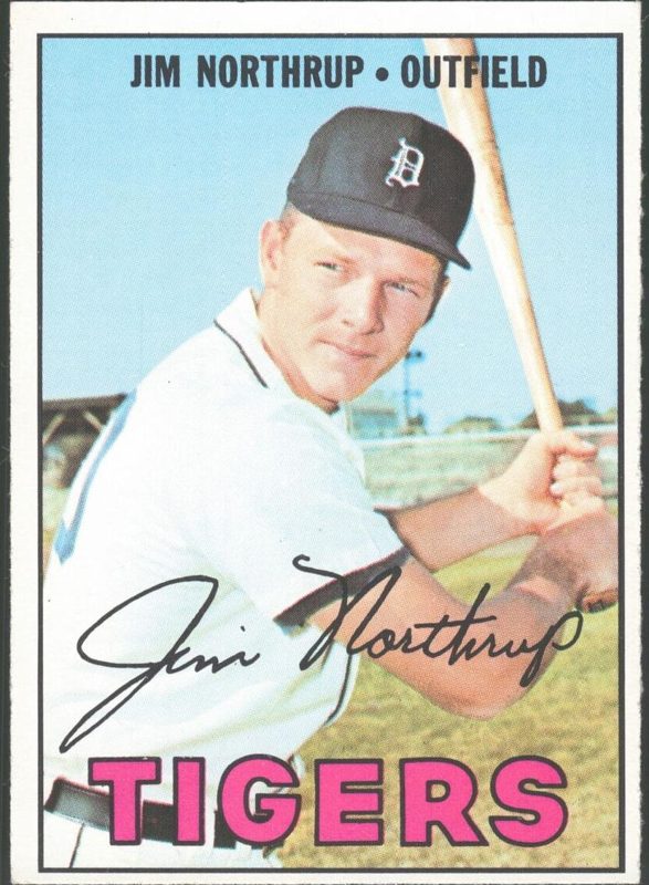 Jim Northrup, 1967 Topps Baseball