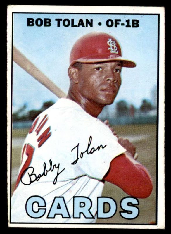 Bob Tolan, 1967 Topps Baseball