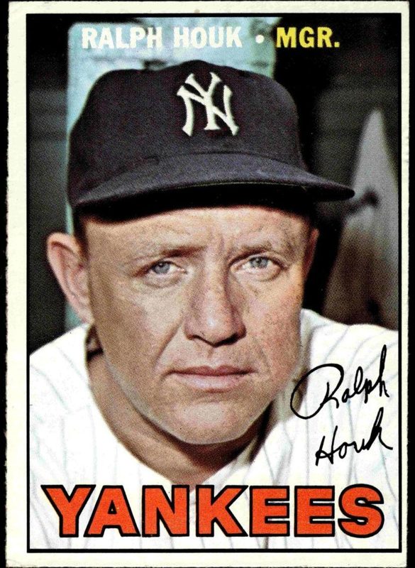 Ralph Houk, 1967 Topps Baseball