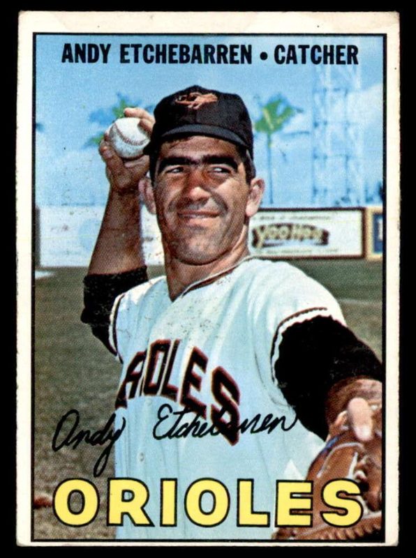 Andy Etchebarren, 1967 Topps Baseball