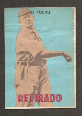 Cy Young, 1967 Topps Venezuelan Baseball