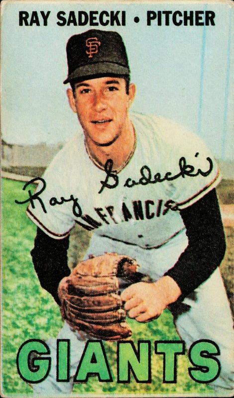 Ray Sadecki, 1967 Topps Venezuelan Baseball