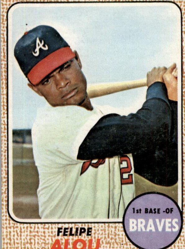 Felipe Alou, 1968 Topps Baseball