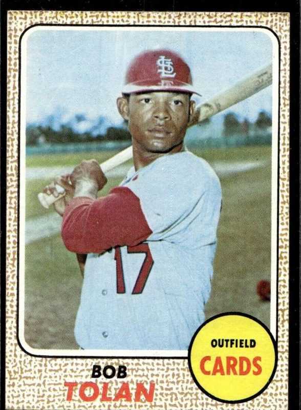 Bob Tolan, 1968 Topps Baseball