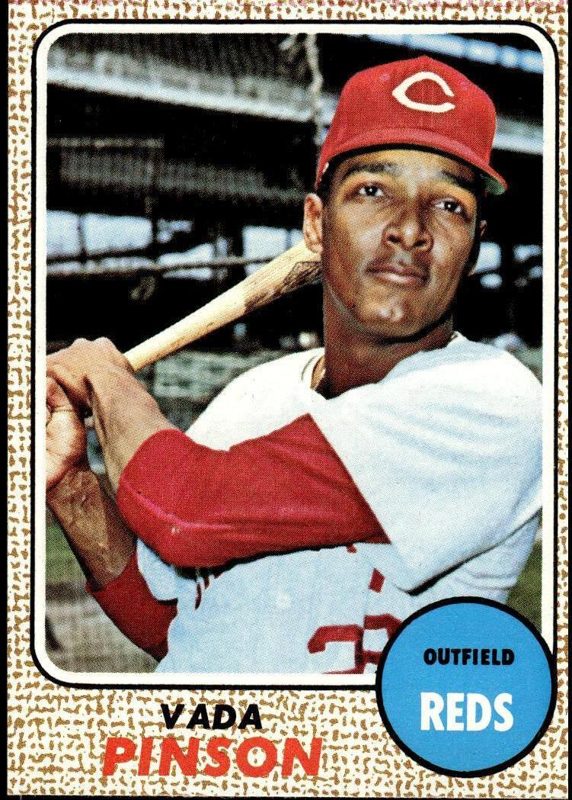 Vada Pinson, 1968 Topps Baseball