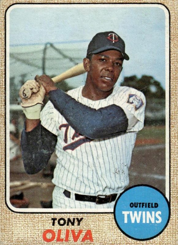 Tony Oliva, 1968 Topps Baseball