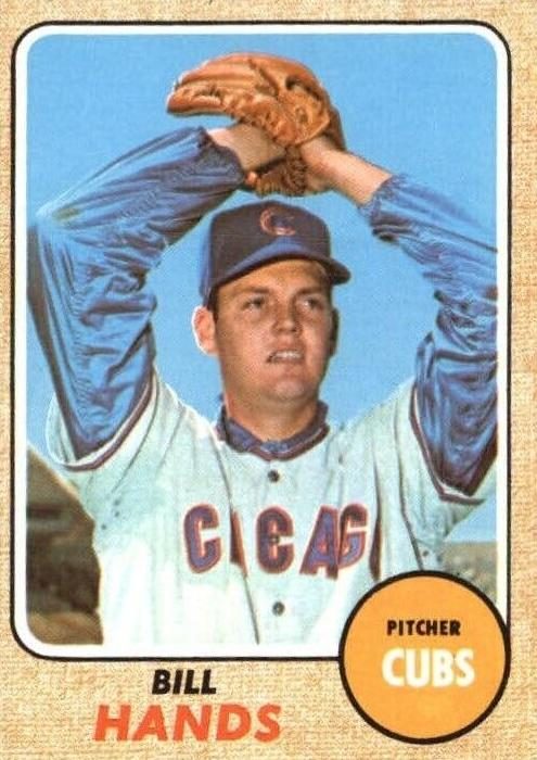 Bill Hands, 1968 Topps Baseball