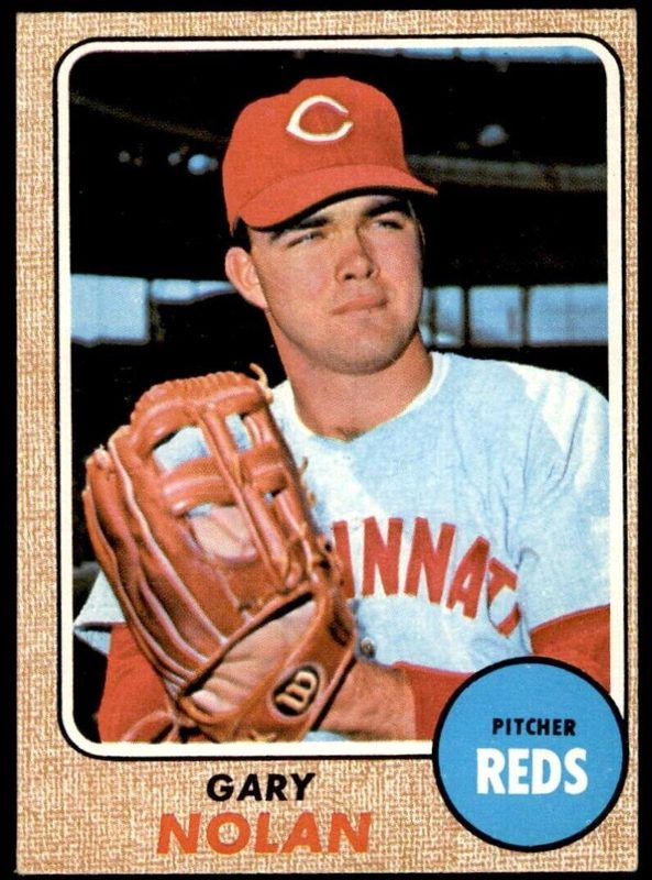 Gary Nolan, 1968 Topps Baseball