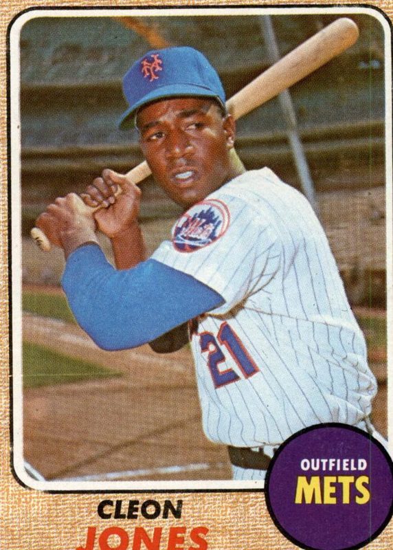 Cleon Jones, 1968 Topps Baseball