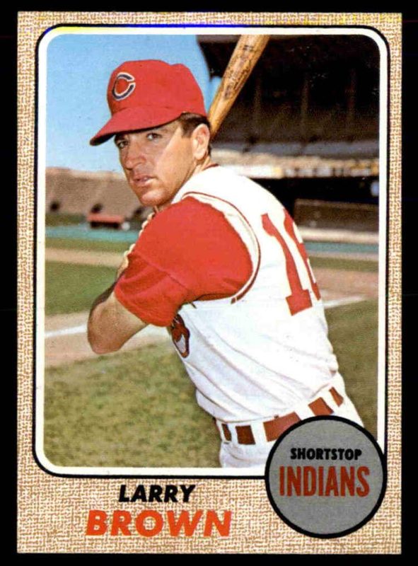 Larry Brown, 1968 Topps Baseball
