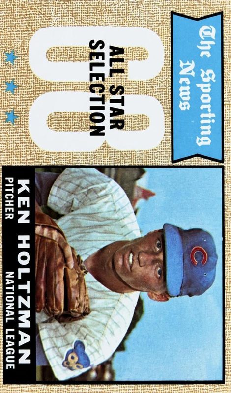 Ken Holtzman, 1968 Topps Baseball