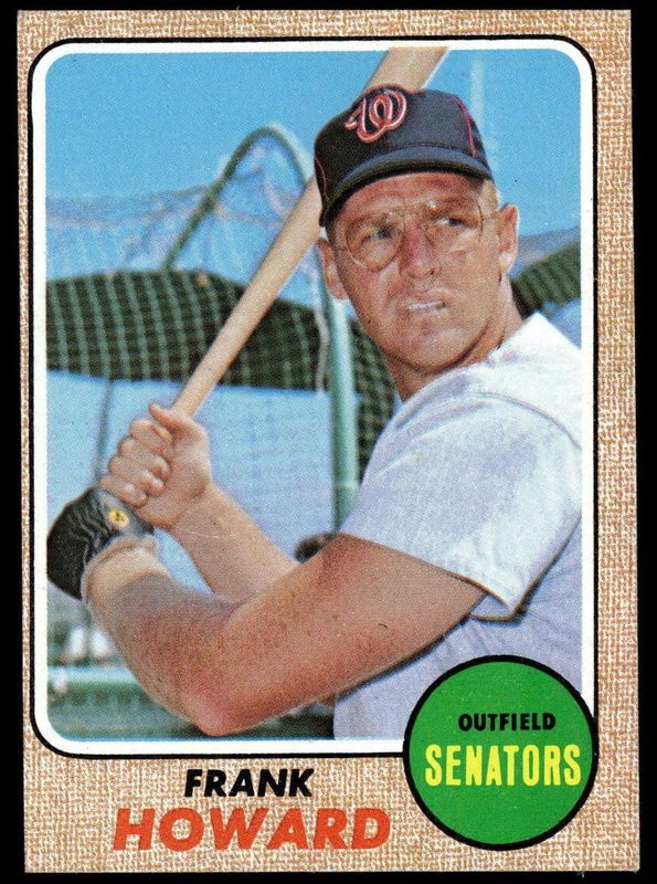 Frank Howard, 1968 Topps Baseball