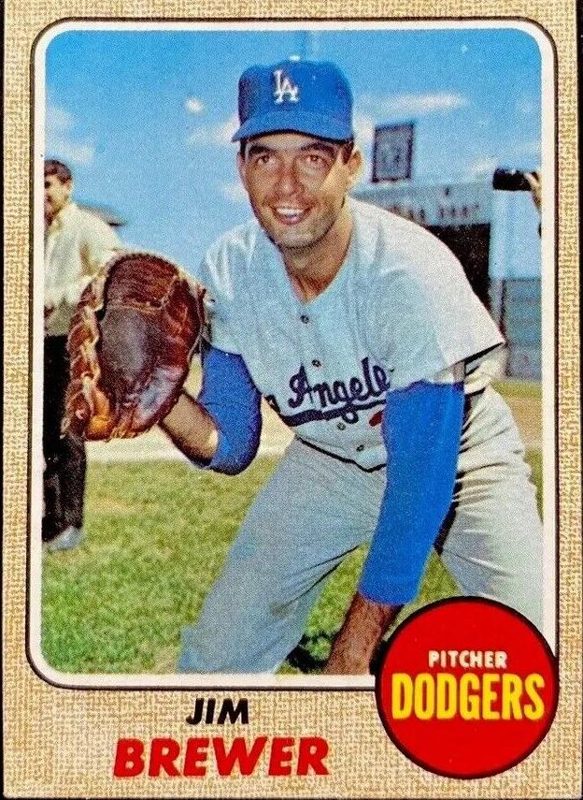 Jim Brewer, 1968 Topps Baseball