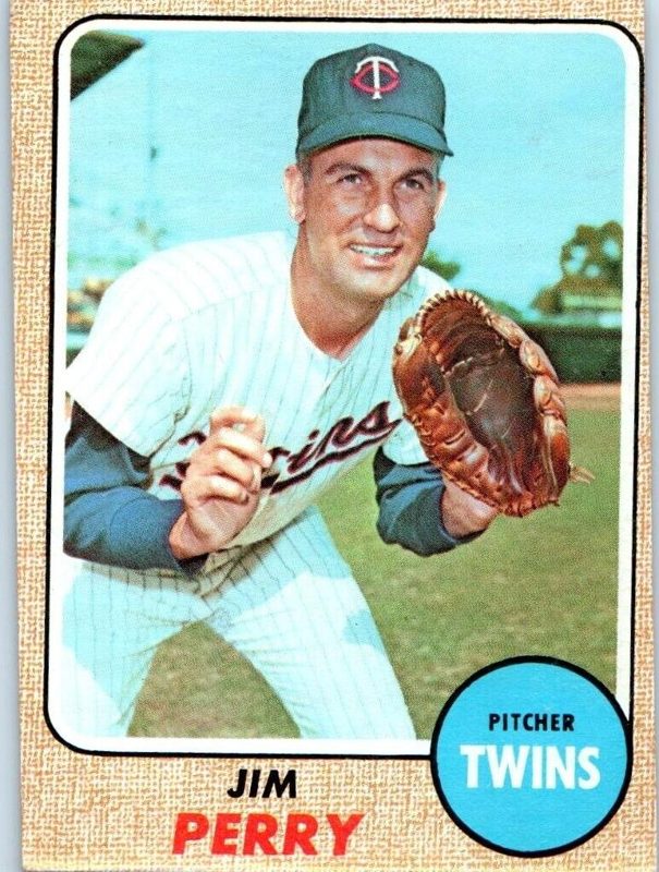 Jim Perry, 1968 Topps Baseball