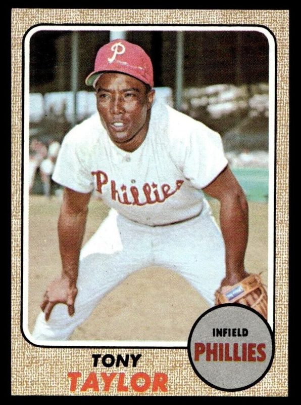Tony Taylor, 1968 Topps Baseball