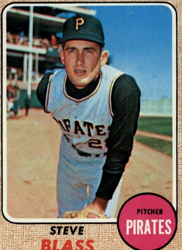 Steve Blass, 1968 Topps Baseball