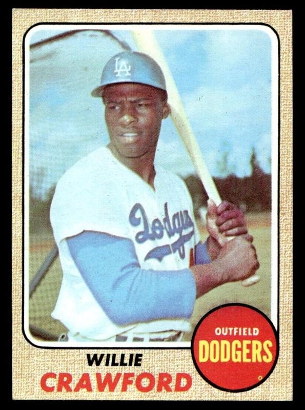 Willie Crawford, 1968 Topps Baseball