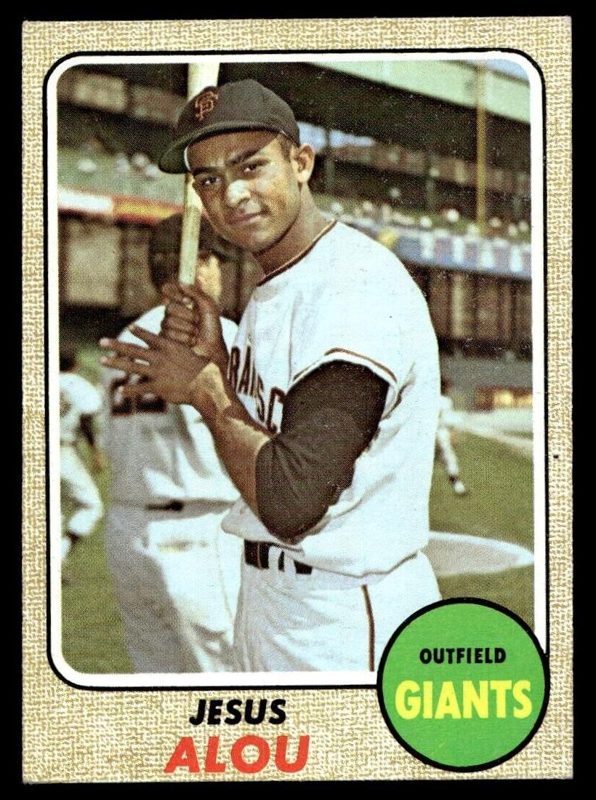 Jesus Alou, 1968 Topps Baseball