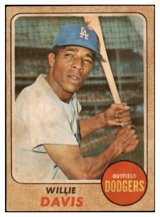 Willie Davis, 1968 Topps Venezuelan Baseball