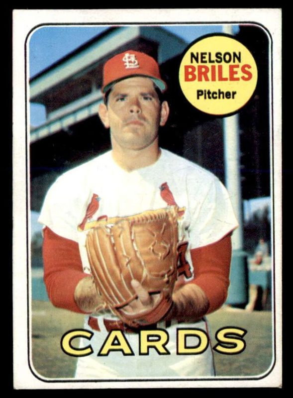 Nelson Briles, 1969 Topps Baseball