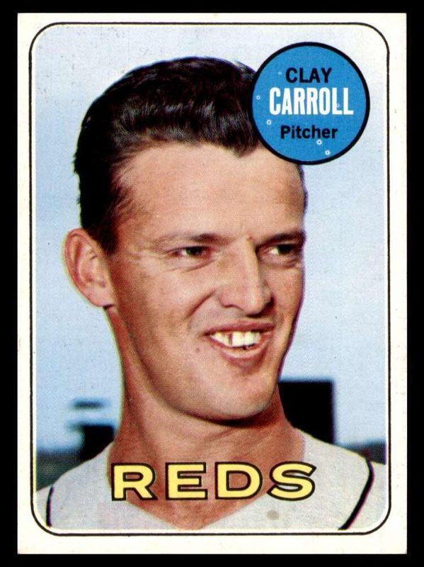 Clay Carroll, 1969 Topps Baseball