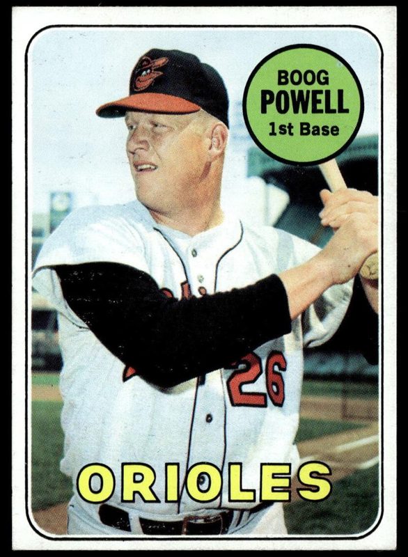 Boog Powell, 1969 Topps Baseball