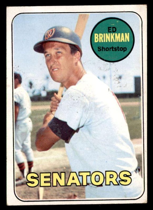 Ed Brinkman, 1969 Topps Baseball
