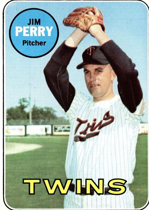 Jim Perry, 1969 Topps Baseball