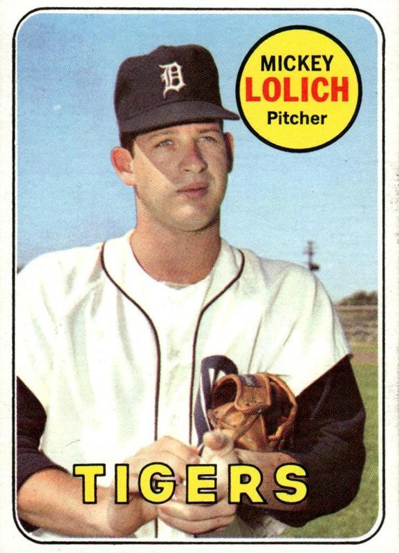 Mickey Lolich, 1969 Topps Baseball