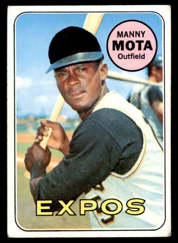 Manny Mota, 1969 Topps Baseball
