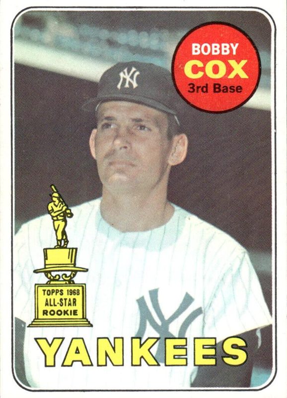 Bobby Cox, 1969 Topps Baseball