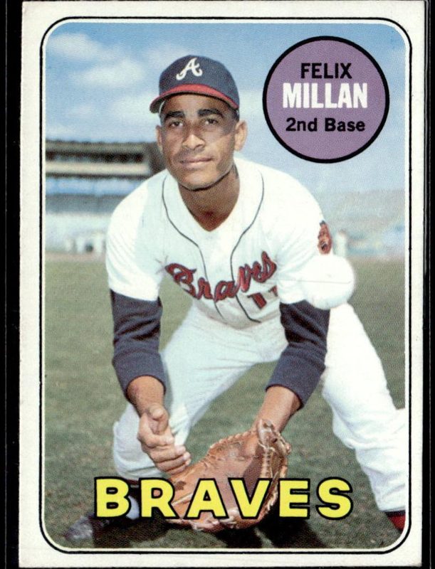 Felix Millan, 1969 Topps Baseball