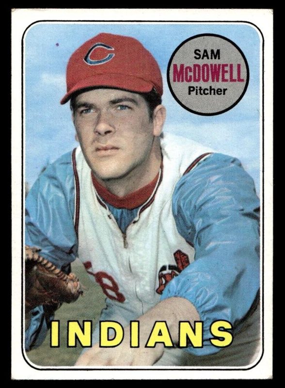 Sam McDowell, 1969 Topps Baseball