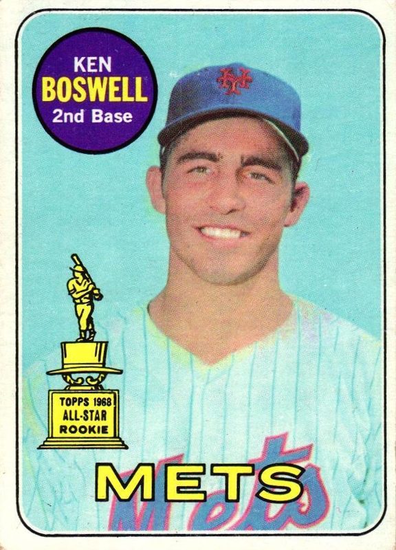 Ken Boswell, 1969 Topps Baseball