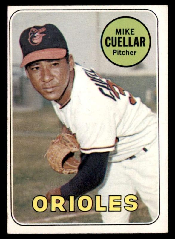 Mike Cuellar, 1969 Topps Baseball