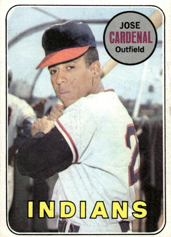 Jose Cardenal, 1969 Topps Baseball