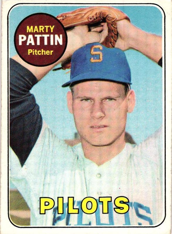 Marty Pattin, 1969 Topps Baseball