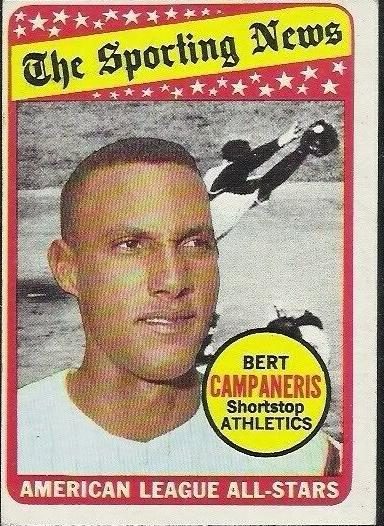 Bert Campaneris, 1969 Topps Baseball