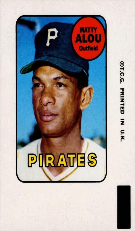 Matty Alou, 1969 Topps Baseball