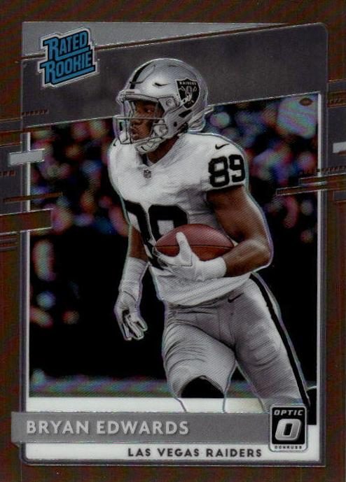 Bryan Edwards, 2020 Donruss Optic Football