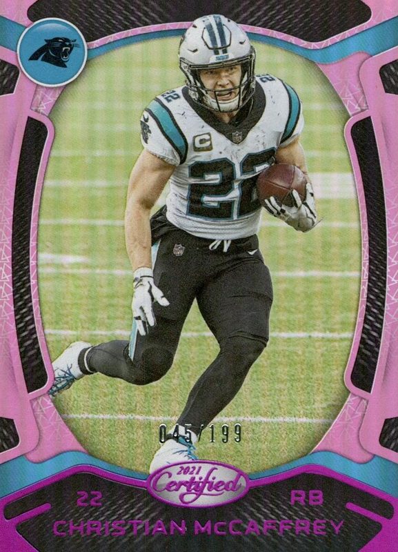 Christian McCaffrey, 2021 Panini Certified Football