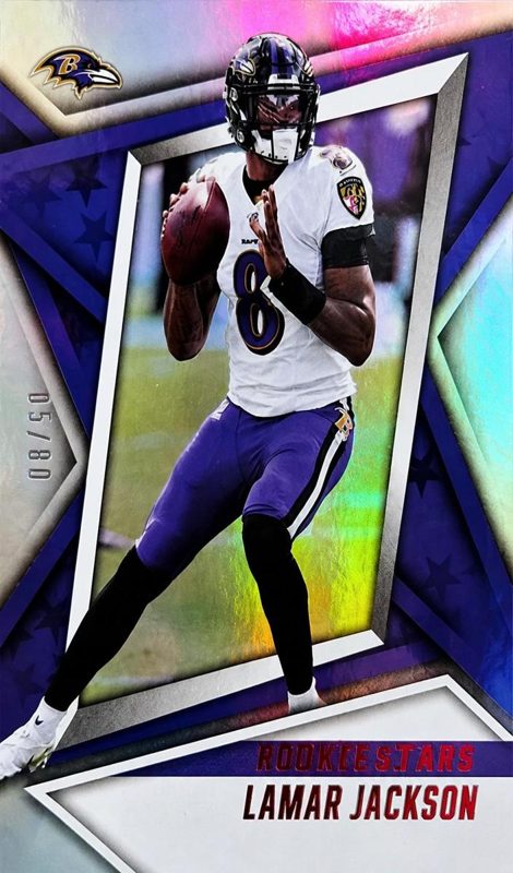 Lamar Jackson, 2021 Panini Rookies and Stars Football
