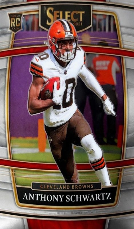 Anthony Schwartz, 2021 Panini Select Football