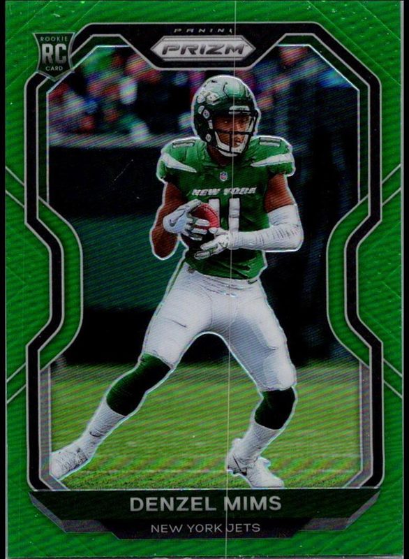Denzel Mims, 2020 Panini Prizm Football