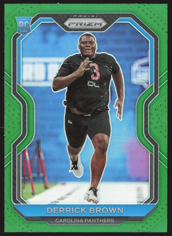 Derrick Brown, 2020 Panini Prizm Football